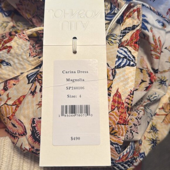 NWT ULLA JOHNSON DRESS - Picture 7 of 7